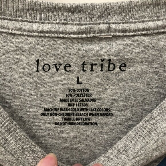 1977 ROCK N ROLL US Tour Love Tribe Long Sleeve T - Picture 5 of 6